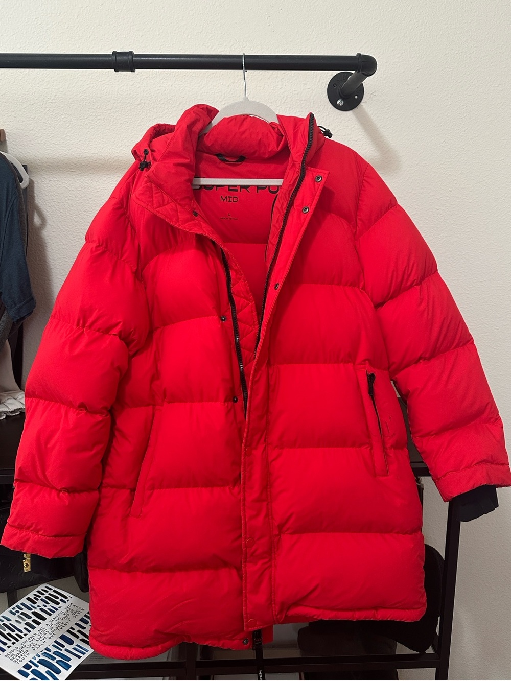 Aritzia The super puff jacket mid length